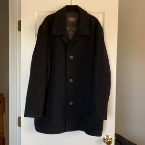 Men’s Dockers single breasted pea coat- XXL